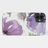 Purple Flowers Case-Mate iPhone Case (Achterkant (horizontaal))