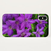 Purple Flowers Clematis-foto Case-Mate iPhone Case (Achterkant (horizontaal))