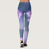 Purple Flowers en Ladybug Leggings (Achterkant)