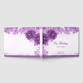 Purple Flowers Flourish gastenboek (Volledig)