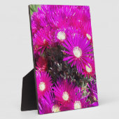 Purple Flowers Fotoplaat (Zijkant)