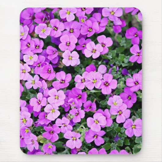 Purple Flowers Garden Muismat (Voorkant)