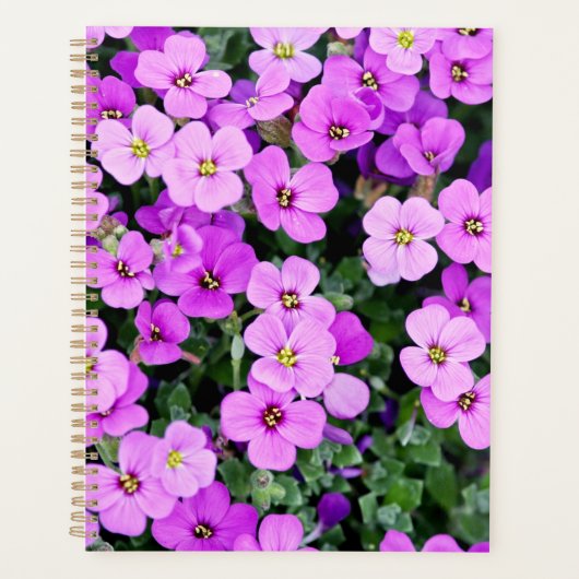Purple Flowers Garden Planner (Voorkant)