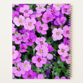 Purple Flowers Garden Planner (Achterkant)