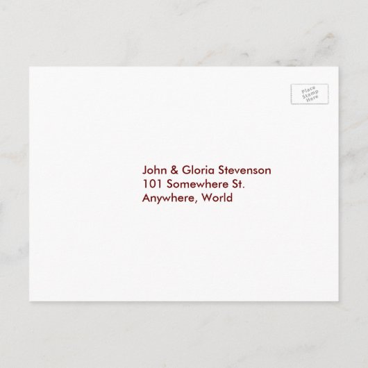 Purple Flowers Heart Weddenschap Dinner RSVP Brief Uitnodiging Briefkaart (Achterkant)