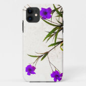 Purple Flowers in the Breeze Case-Mate iPhone Case (Achterkant)