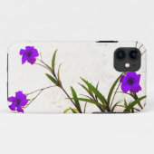 Purple Flowers in the Breeze Case-Mate iPhone Case (Achterkant (horizontaal))