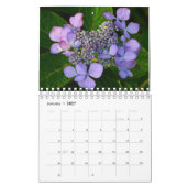 Purple Flowers Kalender (Jan 2027)