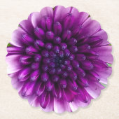 Purple Flowers Kartonnen Onderzetters (Voorkant)