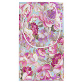 Purple Flowers Klein Cadeauzakje (Achterkant)