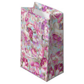 Purple Flowers Klein Cadeauzakje (Voorkant Gekanteld)