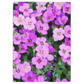 Purple Flowers Klembord (Achterkant)