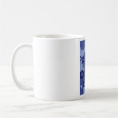 Purple Flowers Koffiemok (Links)