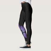 Purple Flowers Leggings (Links)