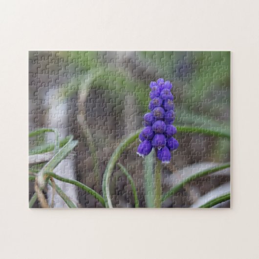 Purple Flowers Legpuzzel (Horizontaal)