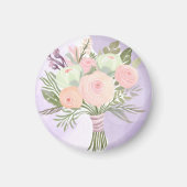 Purple Flowers Magneet (Voorkant)