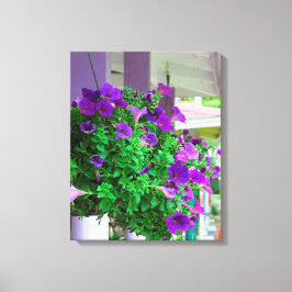 Purple Flowers - Martha's wijngaard Canvas Afdruk