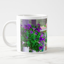 Purple Flowers - Martha's wijngaard Grote Koffiekop