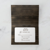 Purple Flowers Mason Jars Barn Wood Weddenschap (Binnen)