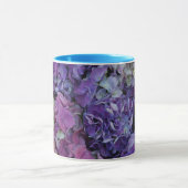 Purple Flowers Mok (Midden)