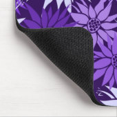 Purple Flowers Mousepad Muismat (Hoek)