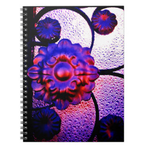 Purple Flowers Notitieboek