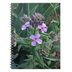 Purple Flowers Notitieboek