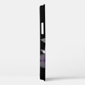 Purple Flowers op Black Case-Mate iPhone Case (Achterkant / Rechts)