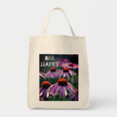 Purple Flowers op RHS Wisley Tote Bag (Voorkant)