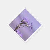 Purple Flowers Paper Napkin Servet (Hoek)