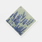 Purple Flowers Paper Napkin Servet (Hoek)