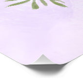 Purple Flowers Perfect Poster (Hoek)