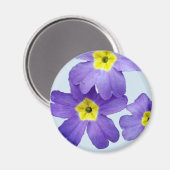 Purple Flowers Photo Magnet (Voorkant / Achterkant)