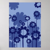 Purple Flowers Poster (Voorkant)