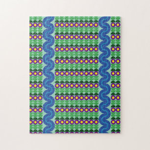 Purple Flowers - Puzzle Legpuzzel