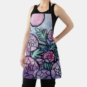 Purple Flowers Schort (Insitu)