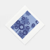 Purple Flowers Servet (Hoek)