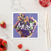 Purple Flowers Servet (Insitu)