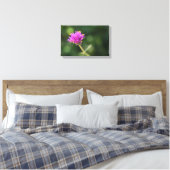 Purple Flowers Summer Natuur Fotografie Floral Canvas Afdruk (Insitu (Slaapkamer))