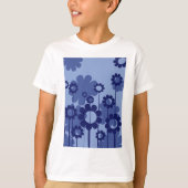 Purple Flowers T-shirt (Voorkant)