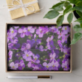 Purple Flowers Tissuepapier (Geschenk)