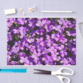 Purple Flowers Tissuepapier (Craft)