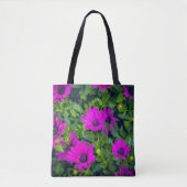 Purple Flowers Tote Bag (Voorkant)