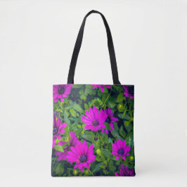 Purple Flowers Tote Bag