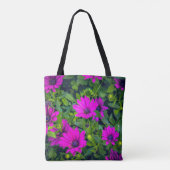 Purple Flowers Tote Bag (Achterkant)
