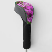 Purple Flowers uit San Francisco Golfheadcover (Schuin)