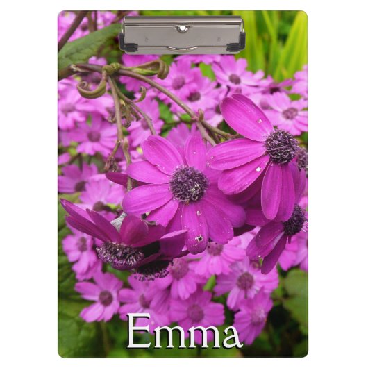 Purple Flowers uit San Francisco Klembord (Voorkant)