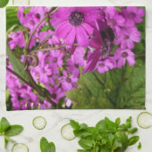 Purple Flowers uit San Francisco Theedoek (Gevouwen)