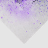 Purple Flowers Vergeet-me-nots Decoupage Tissuepapier (Detail)