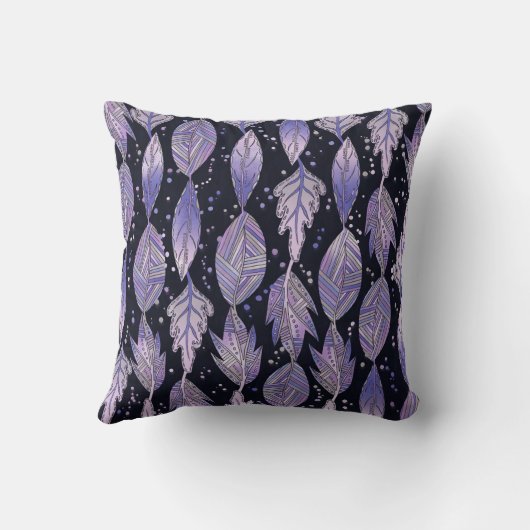 Purple Foliage Kussen (Achterkant)